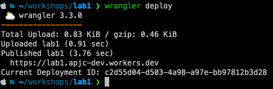 wrangler-deploy